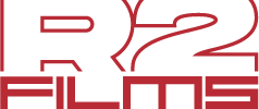 Logo de empresa realizadora de cine y piezas audiovisuales